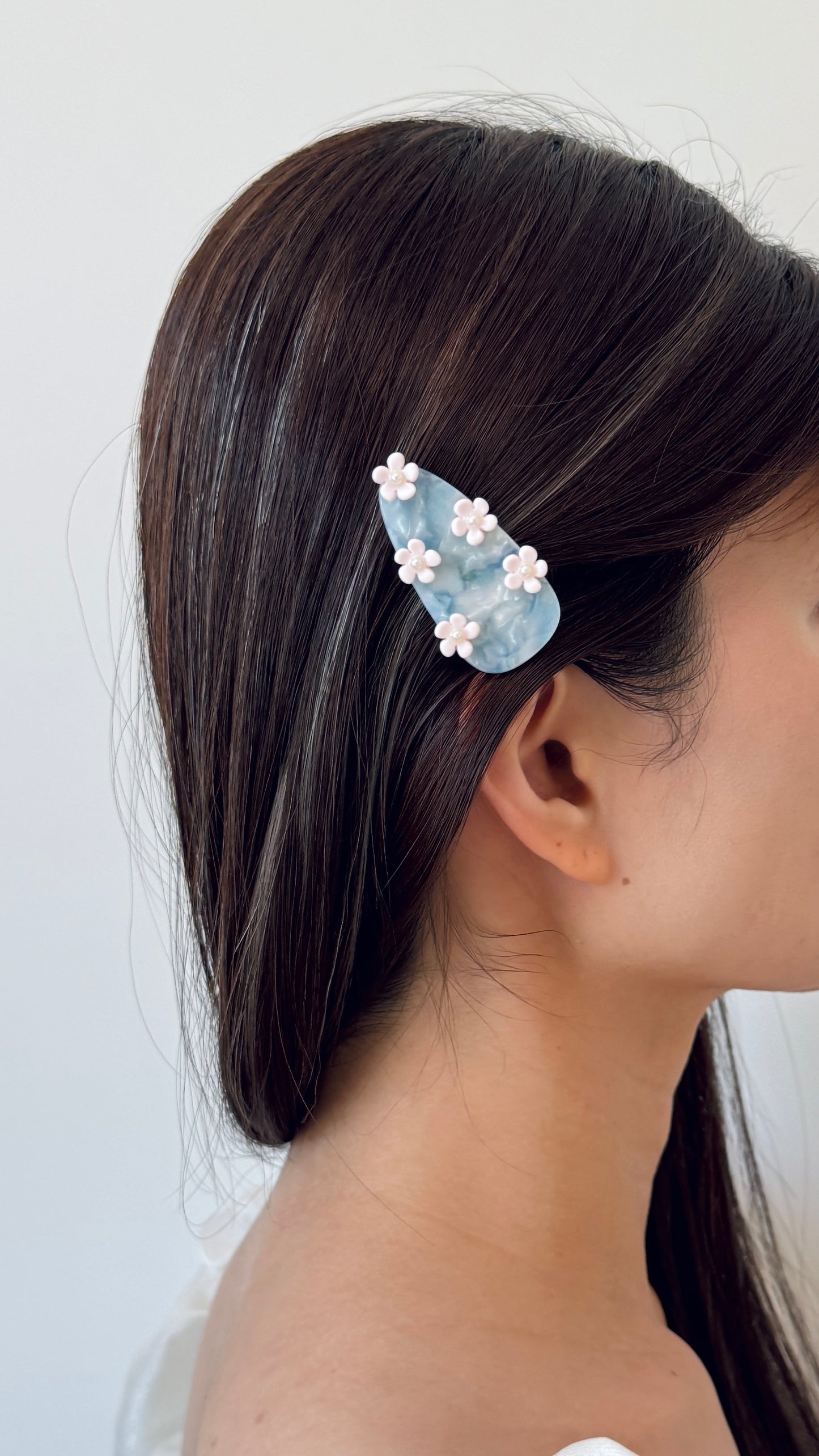 Floral Claw Clip