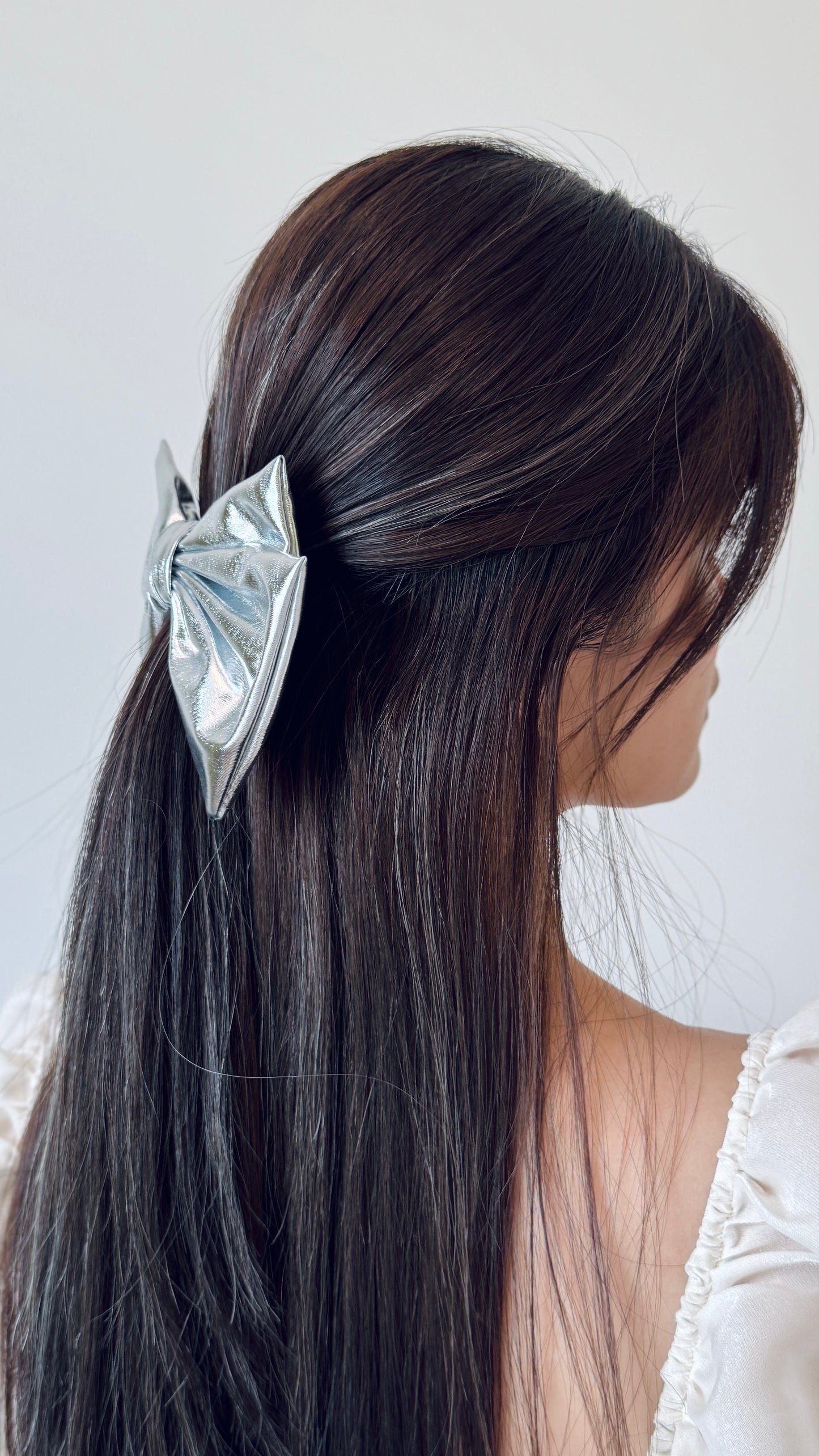 Silver Metallic Clip