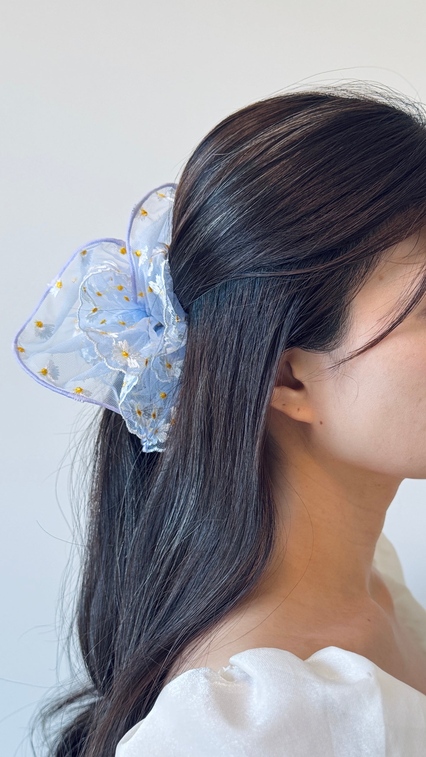 Floral Cloud Scrunchie