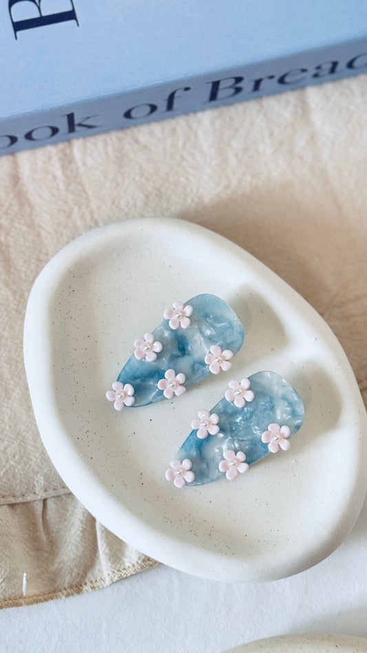 Floral Claw Clip