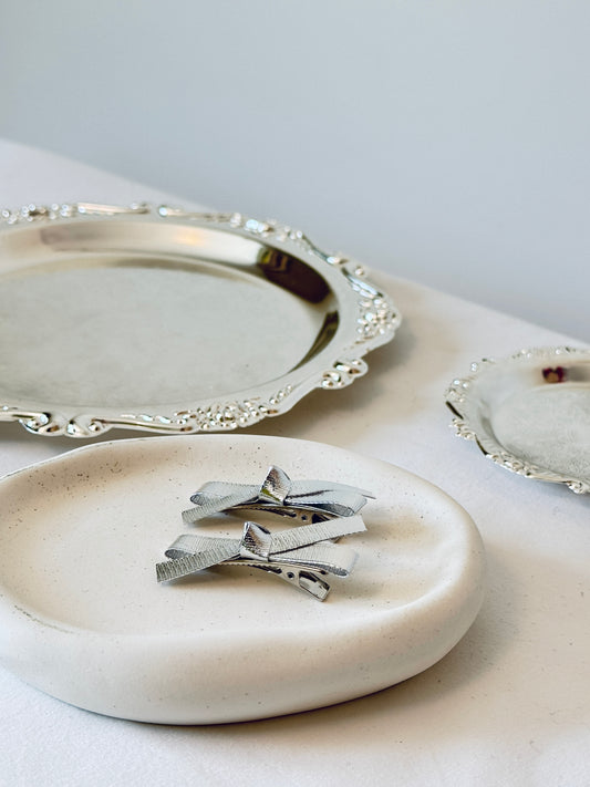 Metallic Ribbon Clip Set
