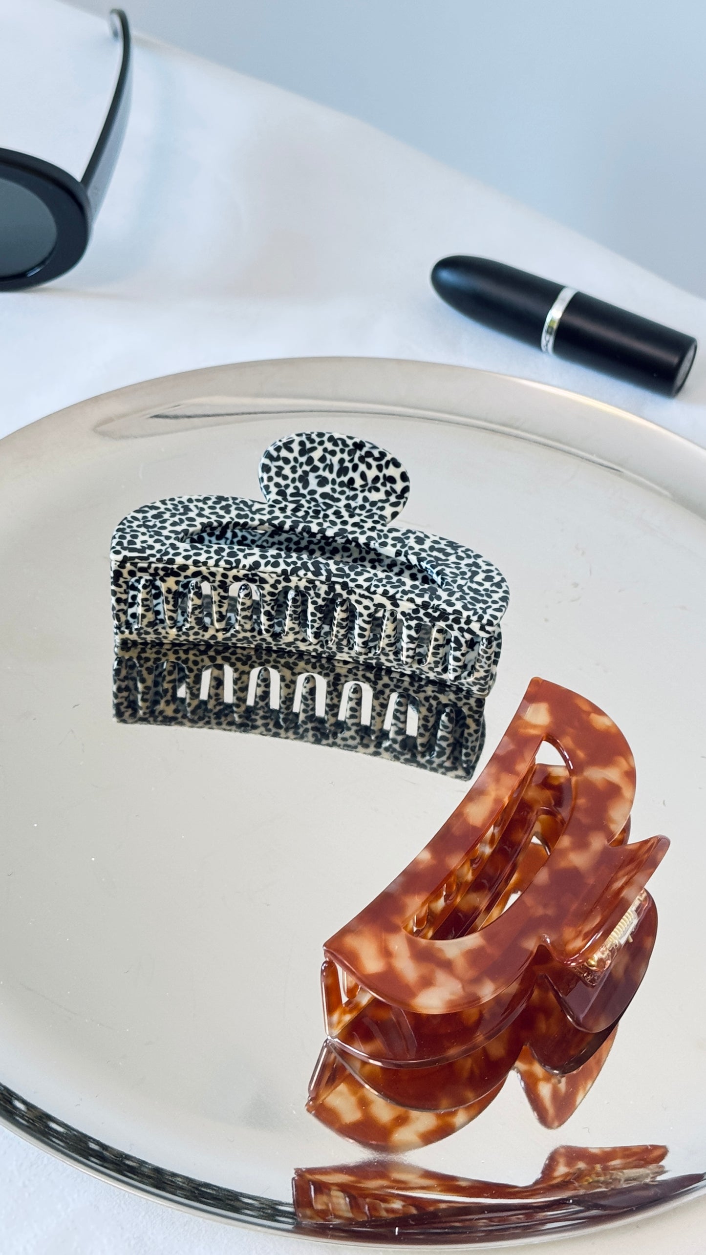 Wild Print Claw Clip