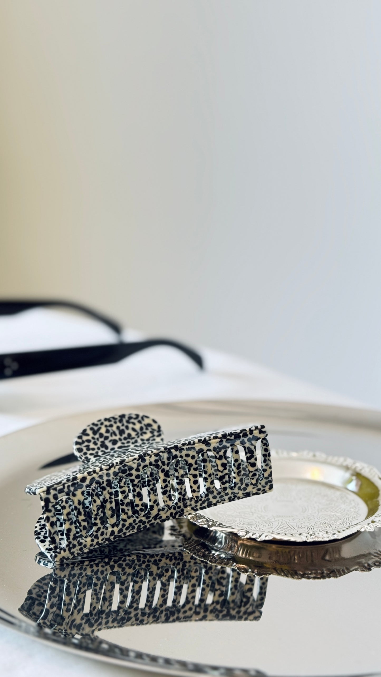 Wild Print Claw Clip