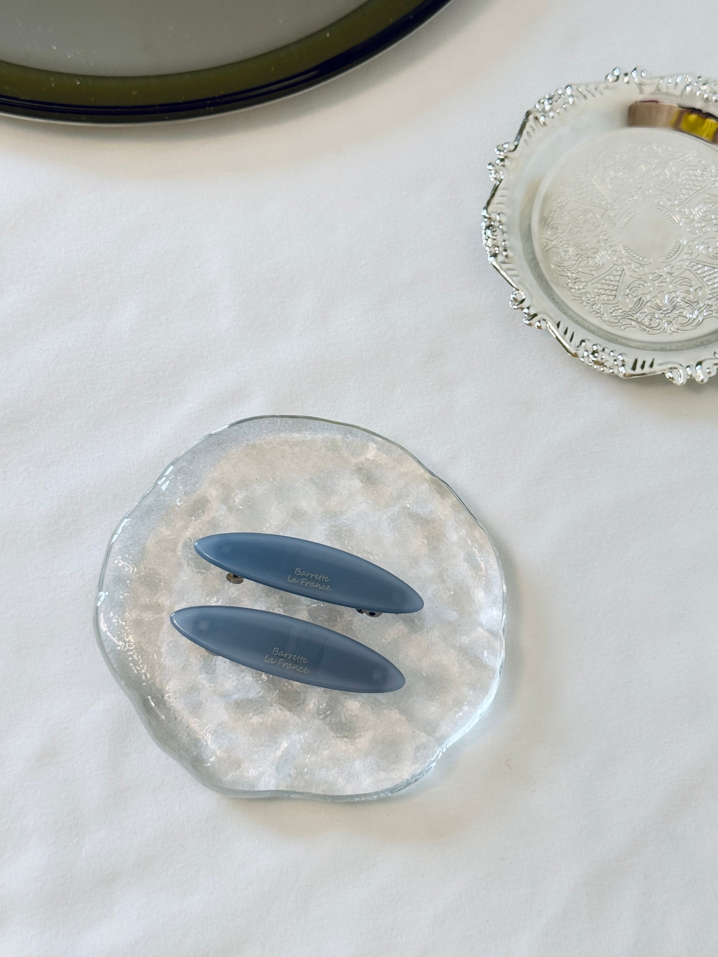 Oval Barrette Set