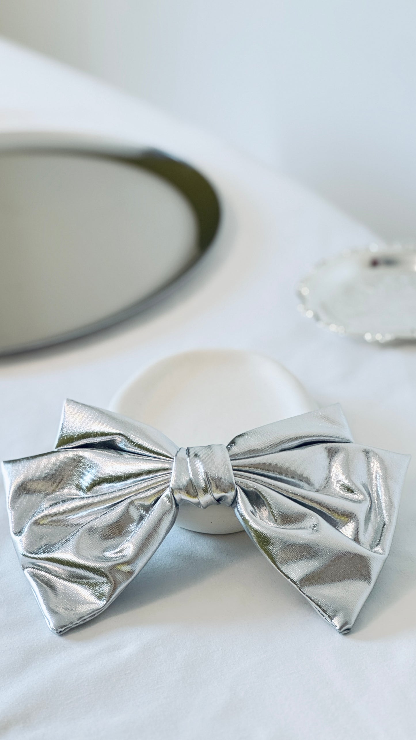 Silver Metallic Clip