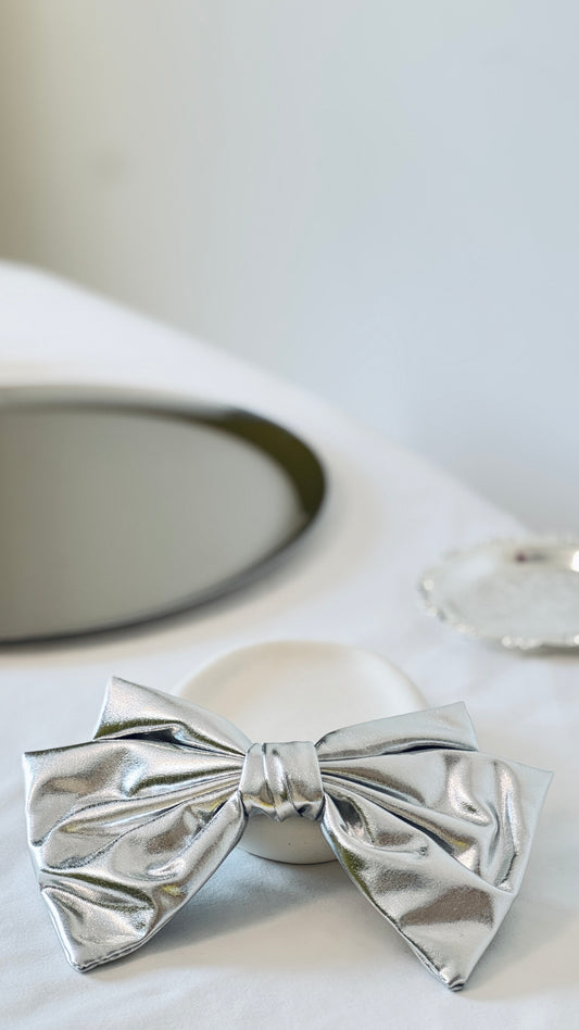 Silver Metallic Clip