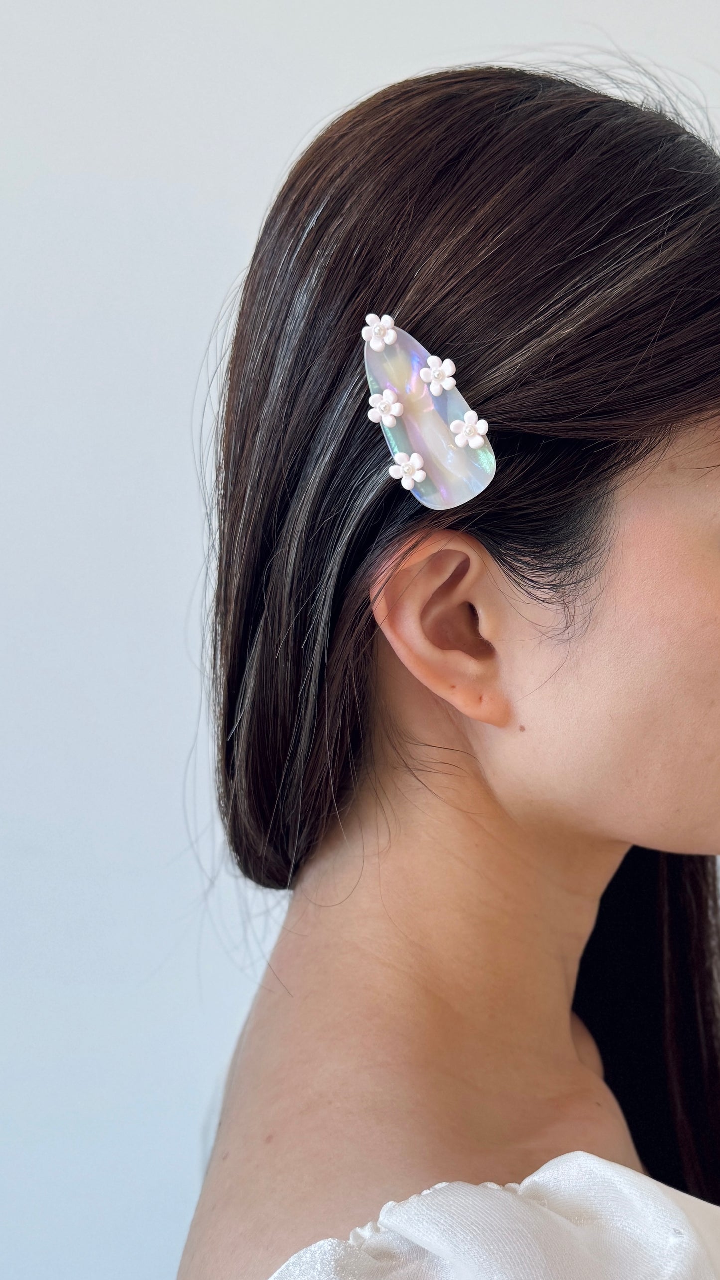 Floral Claw Clip