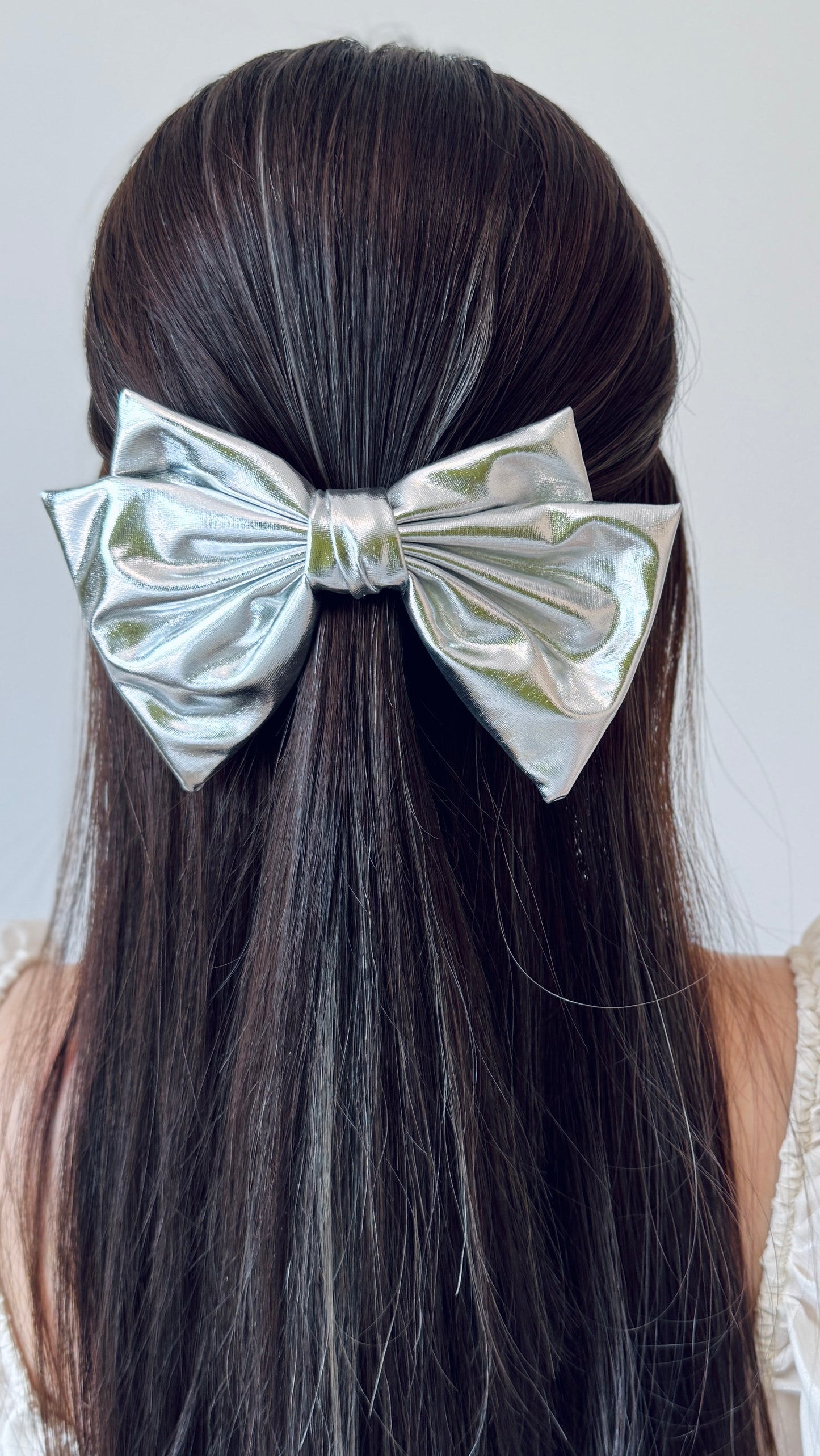 Silver Metallic Clip