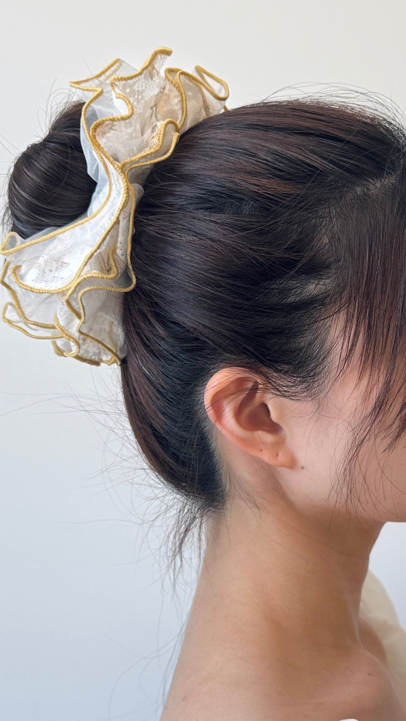 Floral Lace Scrunchie