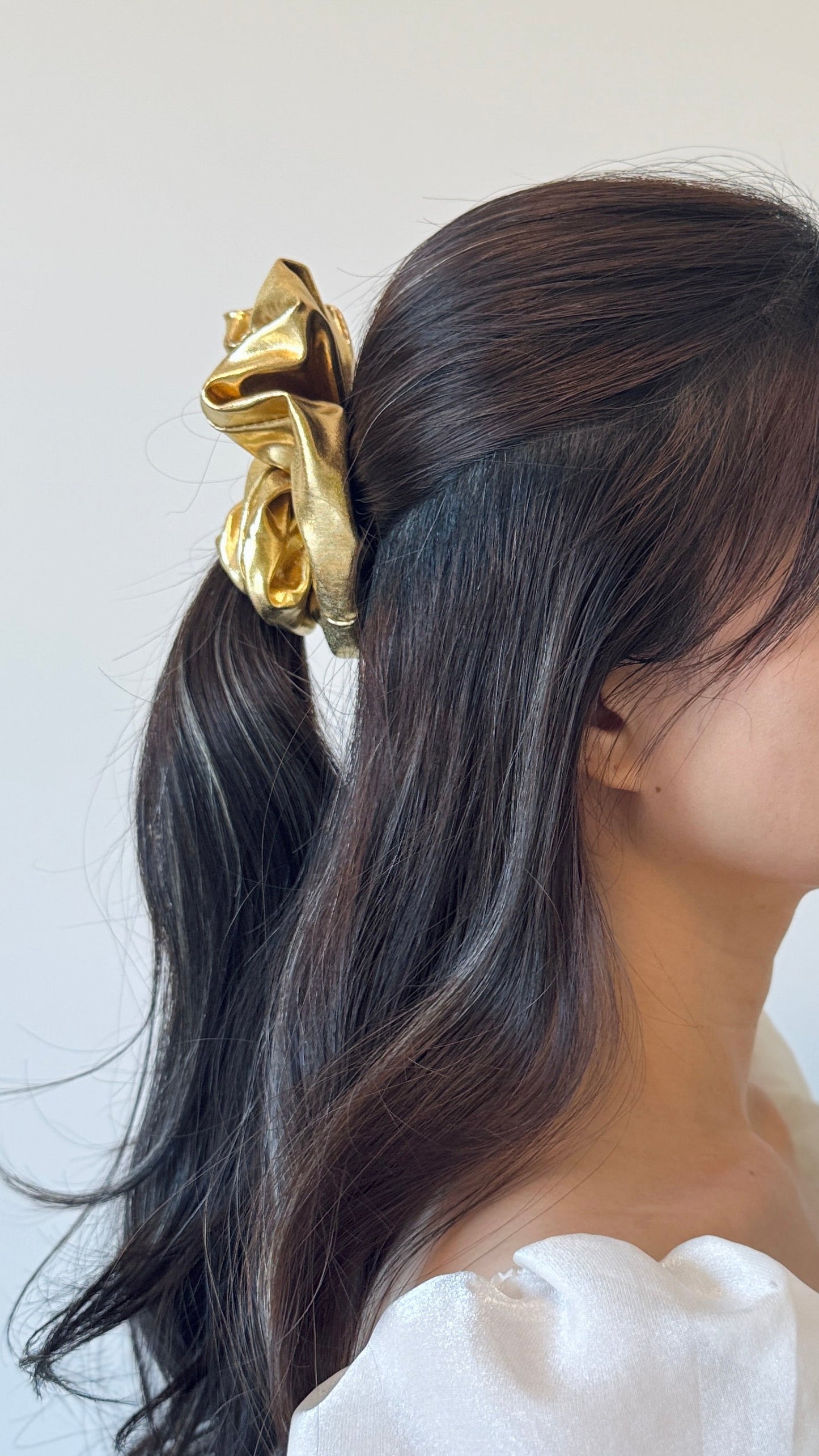 Metallic Scrunchie