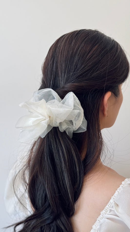 Organza Cloud Scrunchie