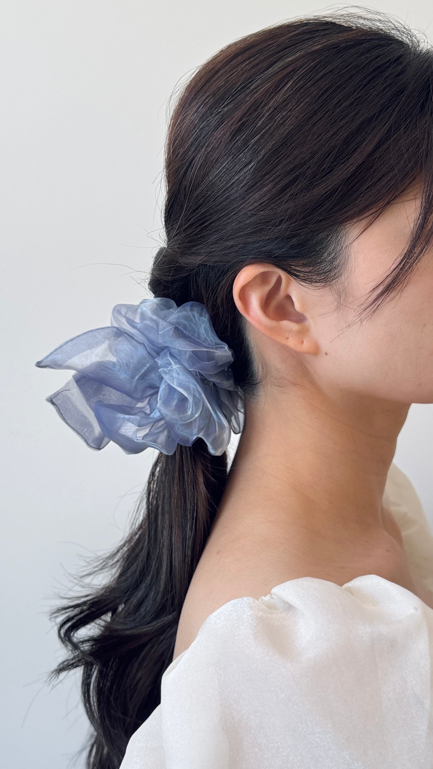 Organza Cloud Scrunchie