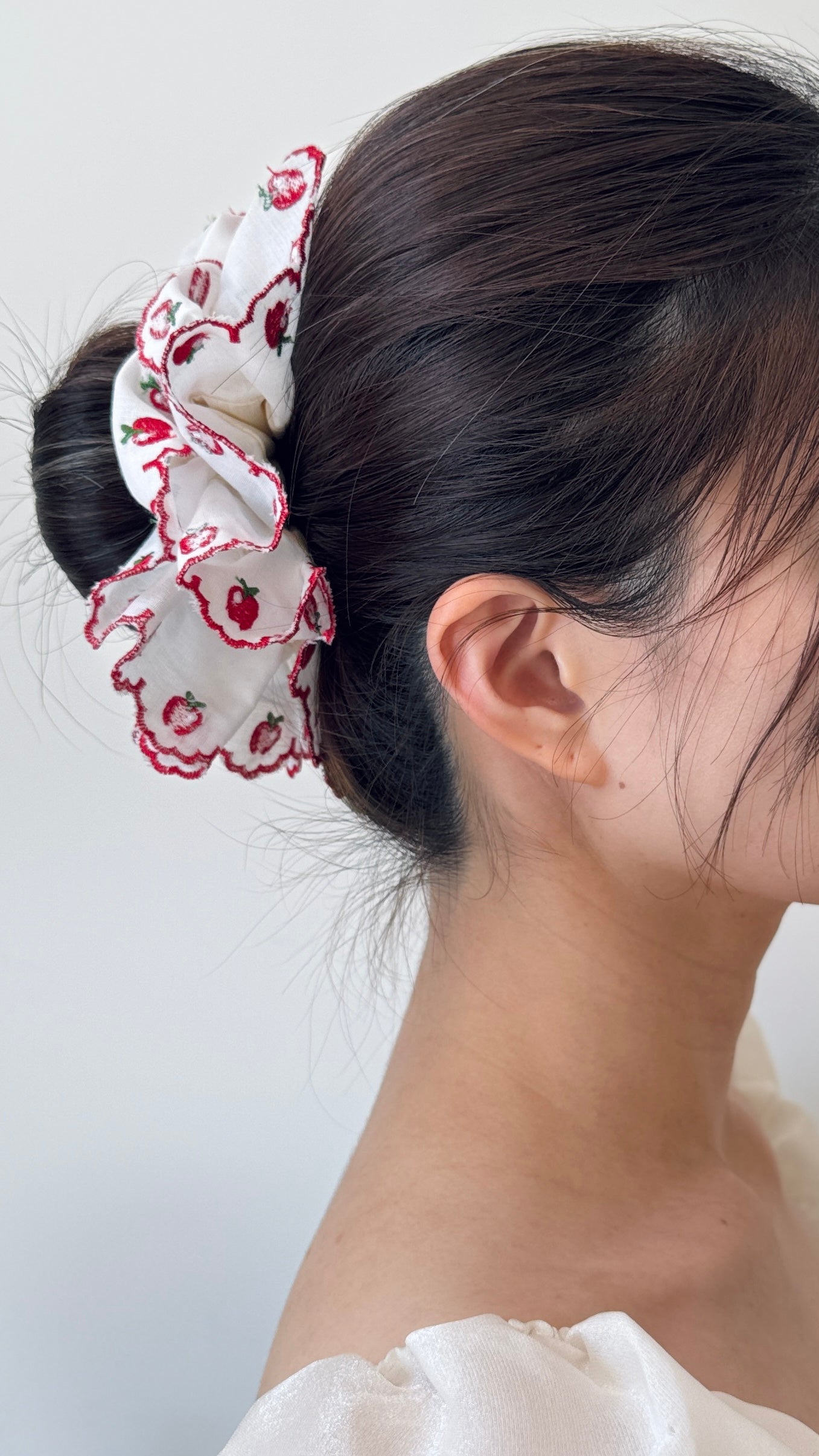 Red Apple Scrunchie