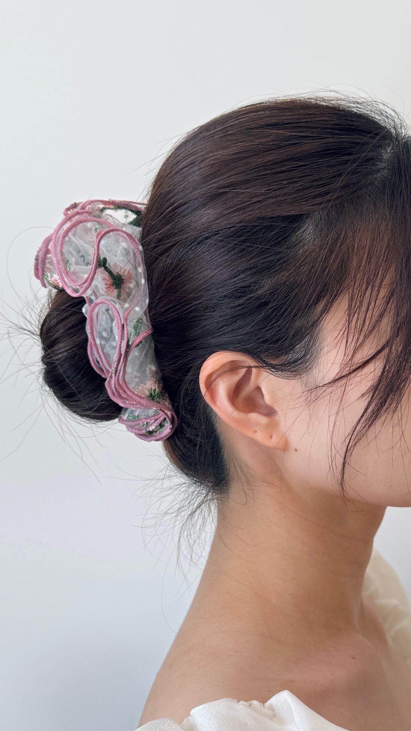 Blooming Lace Scrunchie