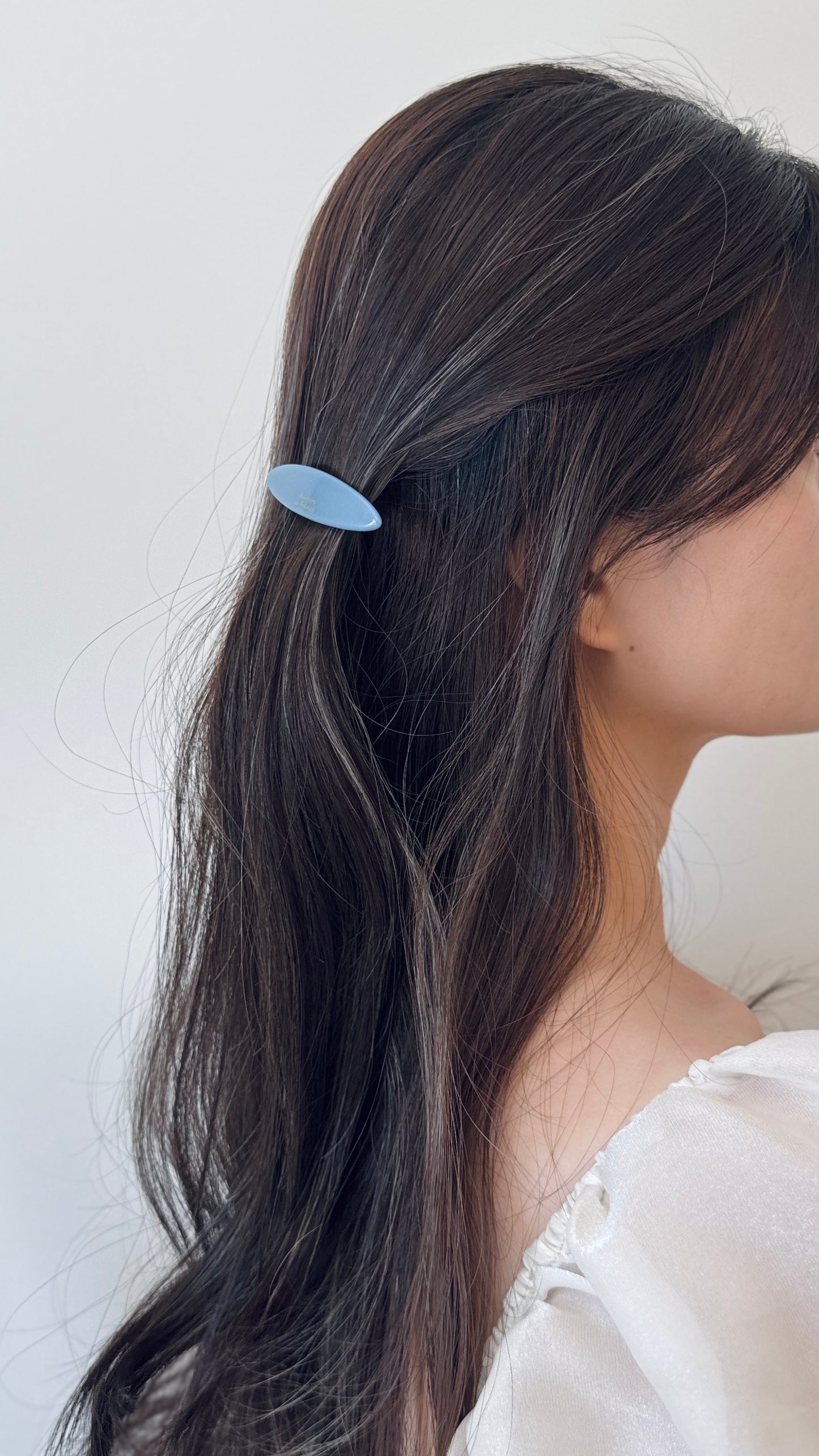 Oval Barrette Set