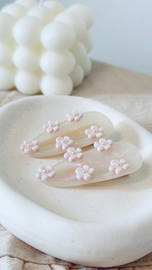 Floral Claw Clip