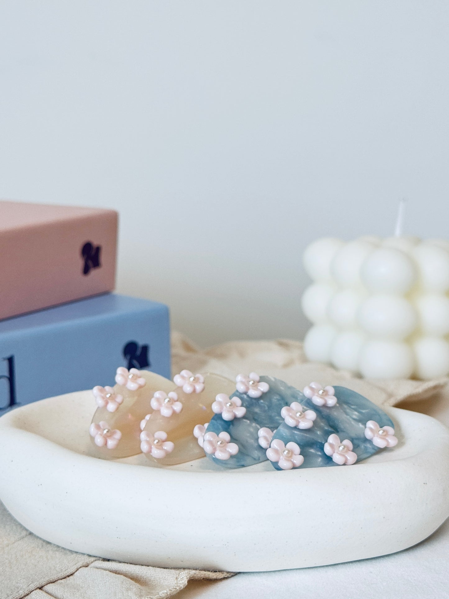 Floral Claw Clip