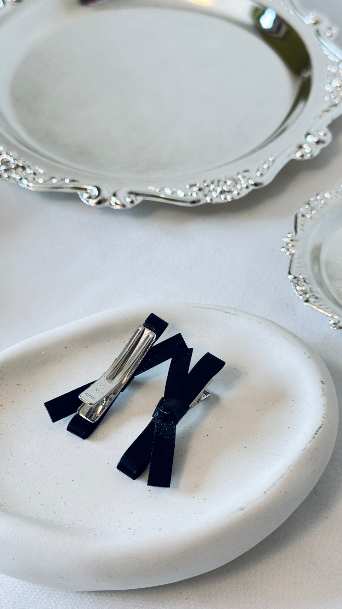 Metallic Ribbon Clip Set