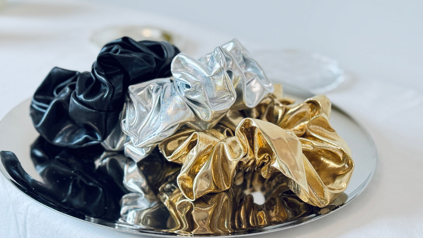 Metallic Scrunchie