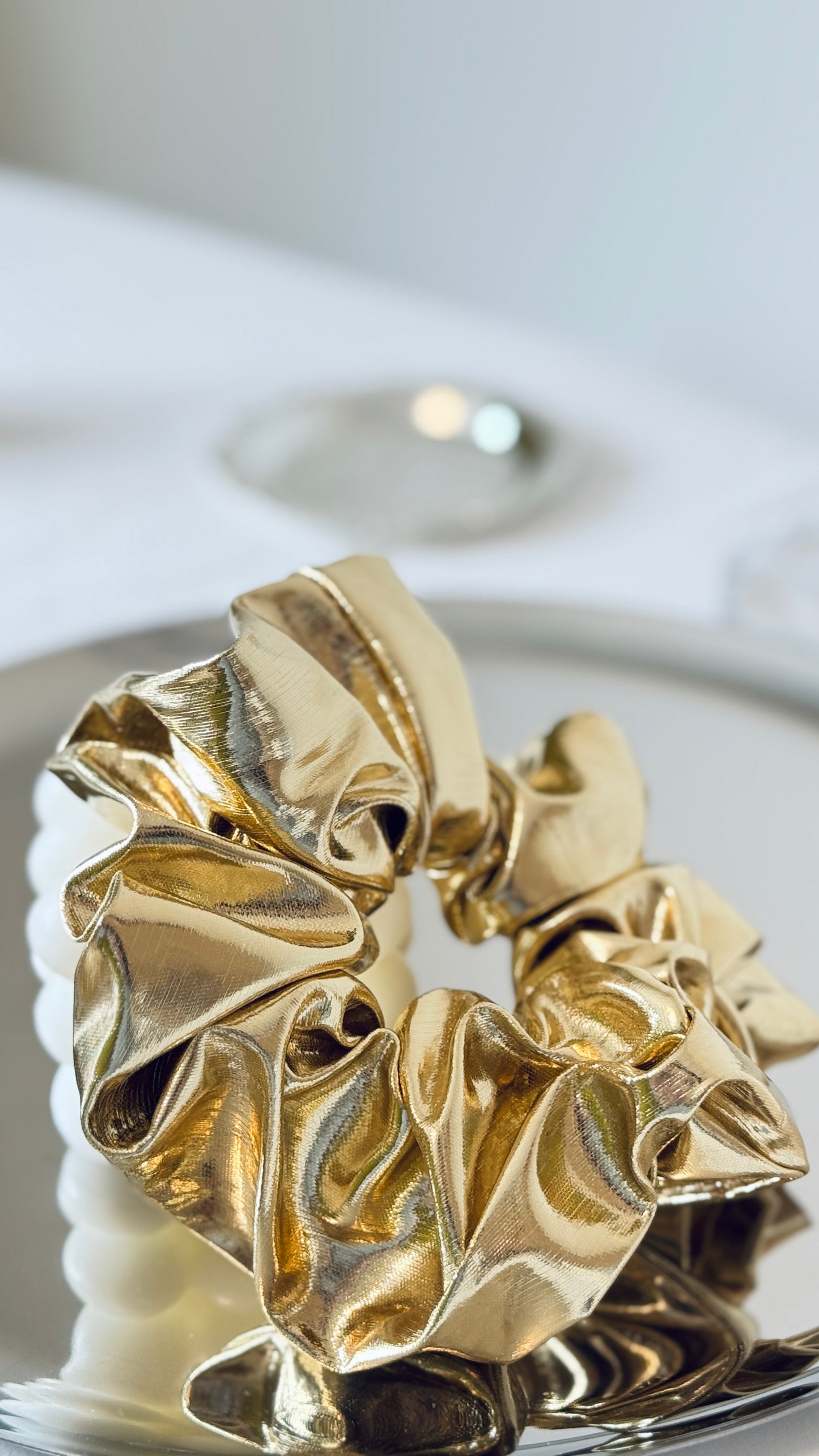 Metallic Scrunchie