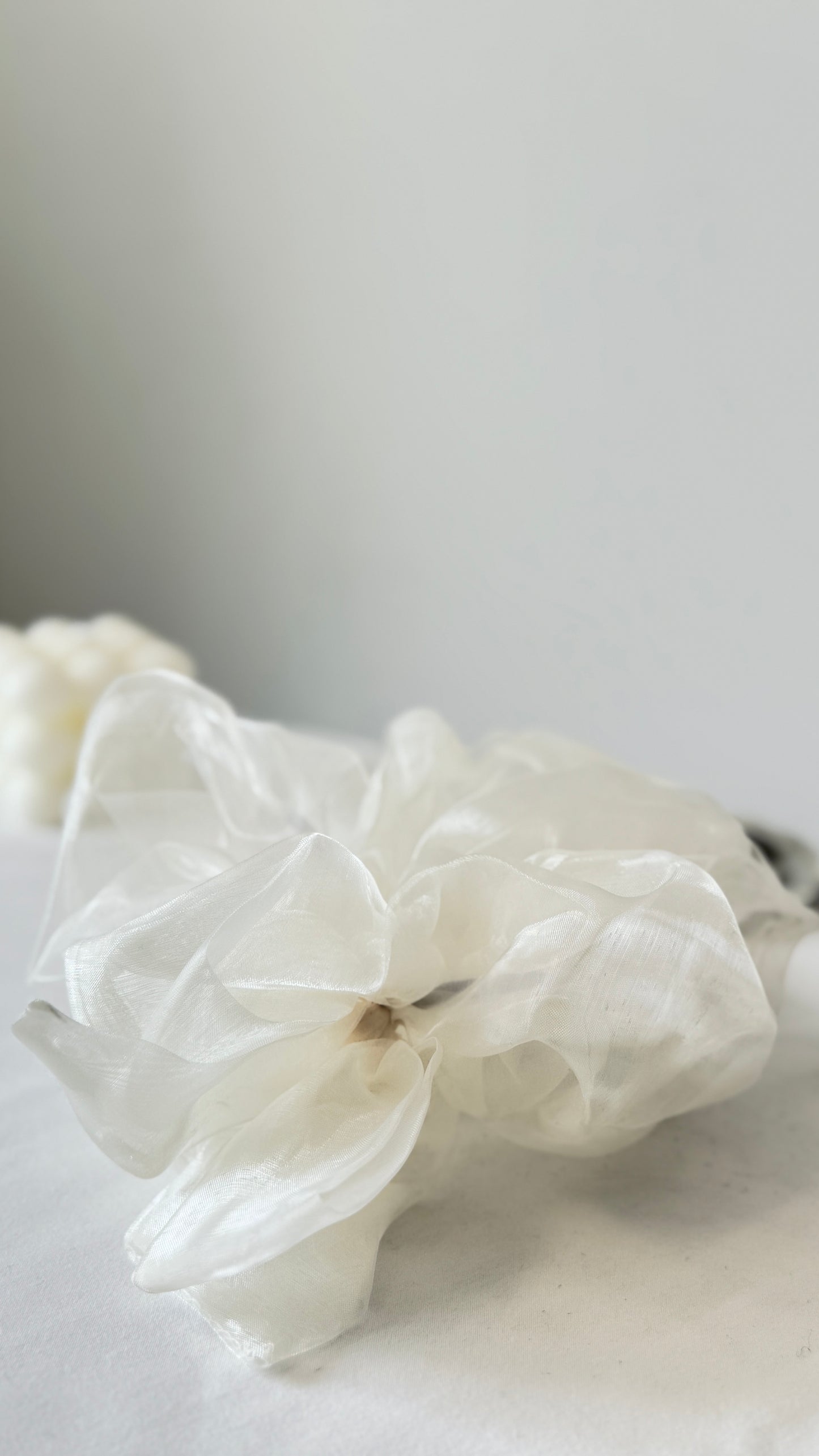 Organza Cloud Scrunchie